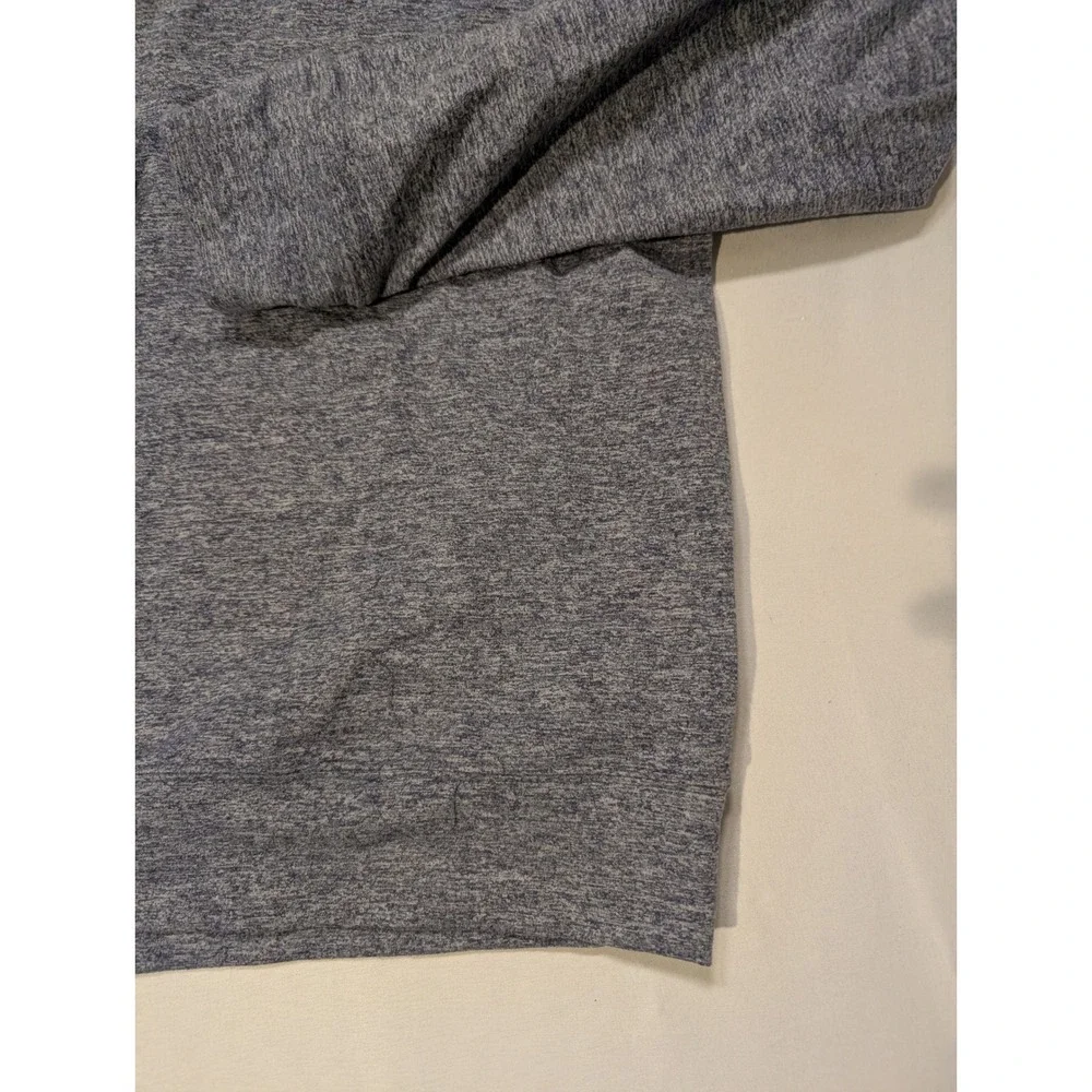 Rhoback Mens Small Golf Performance Hoodie Blue Heathered Pullover - Picture 2 of 10